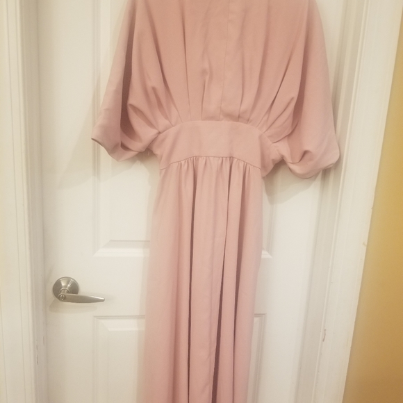 ALEXIA ADMOR August Draped Fit & Flare Midi Dress size 10 - Picture 6 of 6